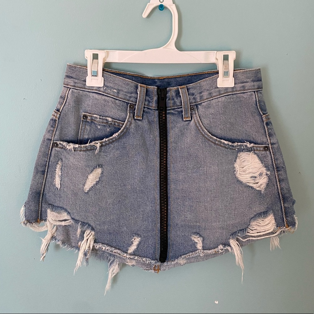 CARMAR denim/LF denim skirt!